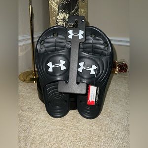 Under Armour UA Men’s Locker IV Slide Black EVA Size 14 NWT model 3023758